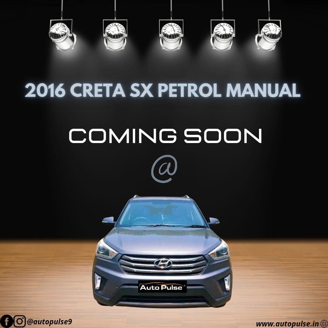 2016 CRETA SX+ MANUAL PETROL