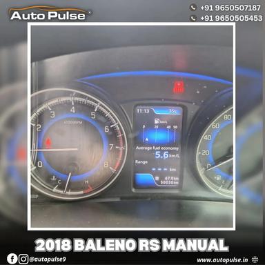 2018 BALENO RS MANUAL PETROL