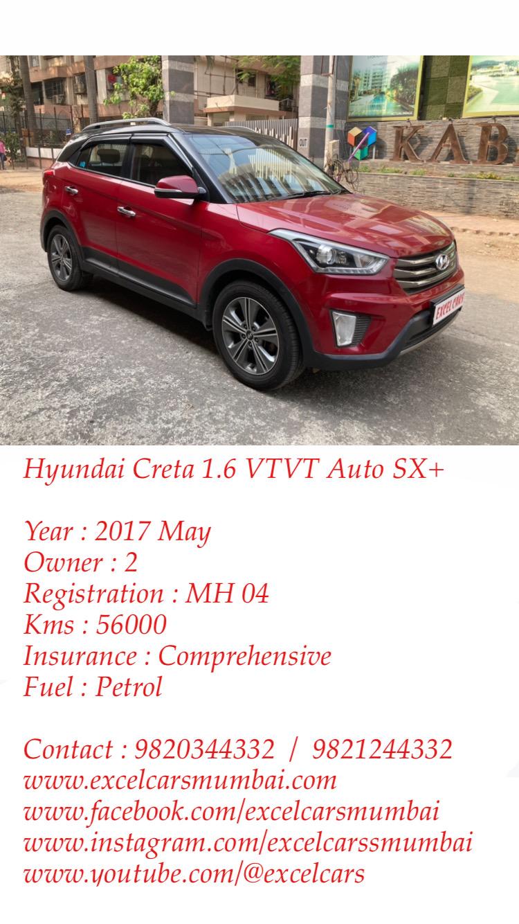 2017 Hyundai Creta 1.6 VTVT Auto SX+