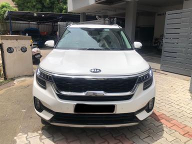 AUTOMATIC 
KIA SELTOS HTX PLUS 
AUTOMATIC DIESEL
30000 kms Only 
Single Owner 
SUNROOF 
VENTILATED SEATS 
Price 16.25 Lacs