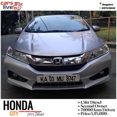 Honda City 2014 Diesel 1.5ltr VMT iDtec Top Model