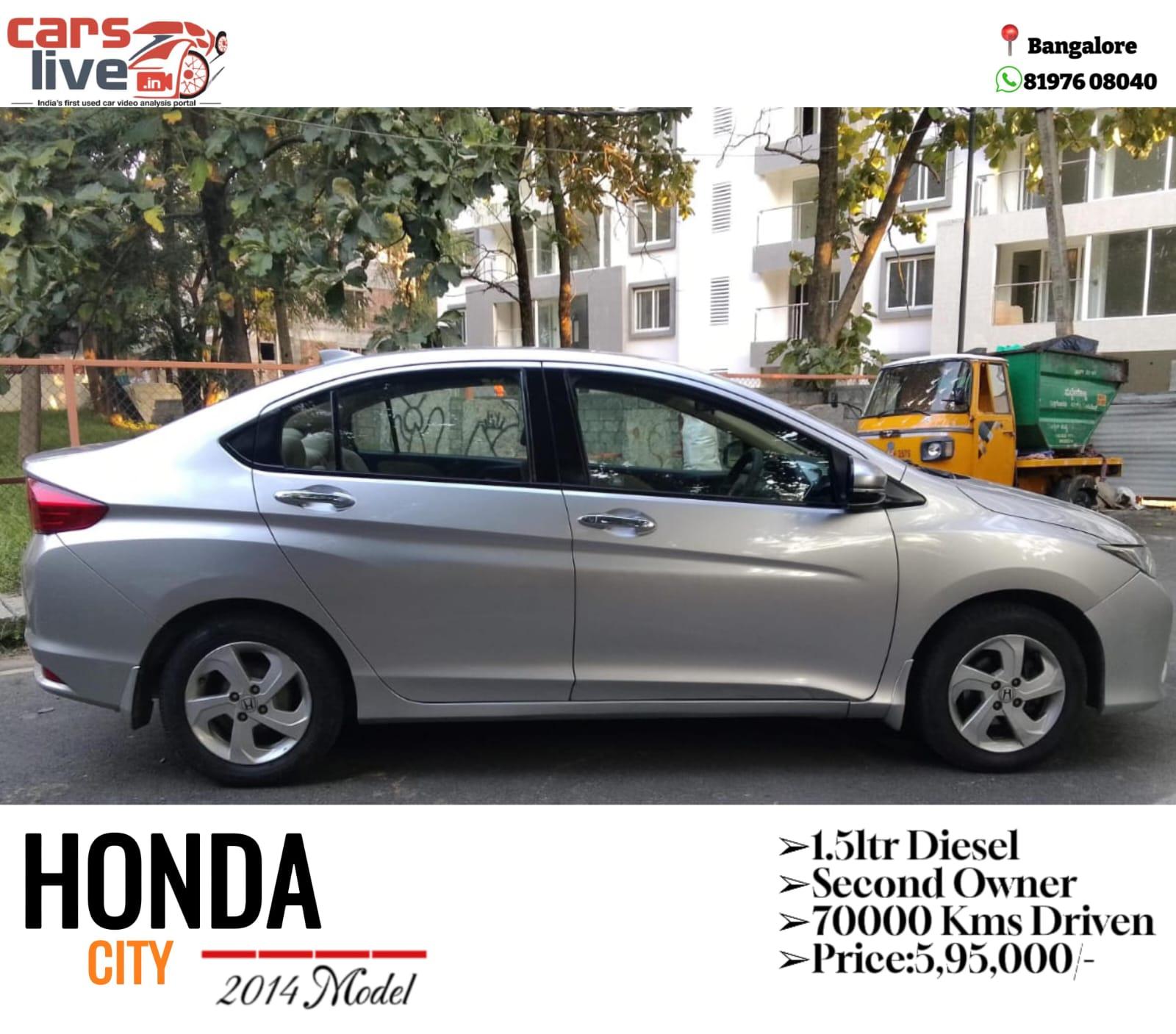 Honda City 2014 Diesel 1.5ltr VMT iDtec Top Model