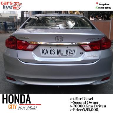 Honda City 2014 Diesel 1.5ltr VMT iDtec Top Model