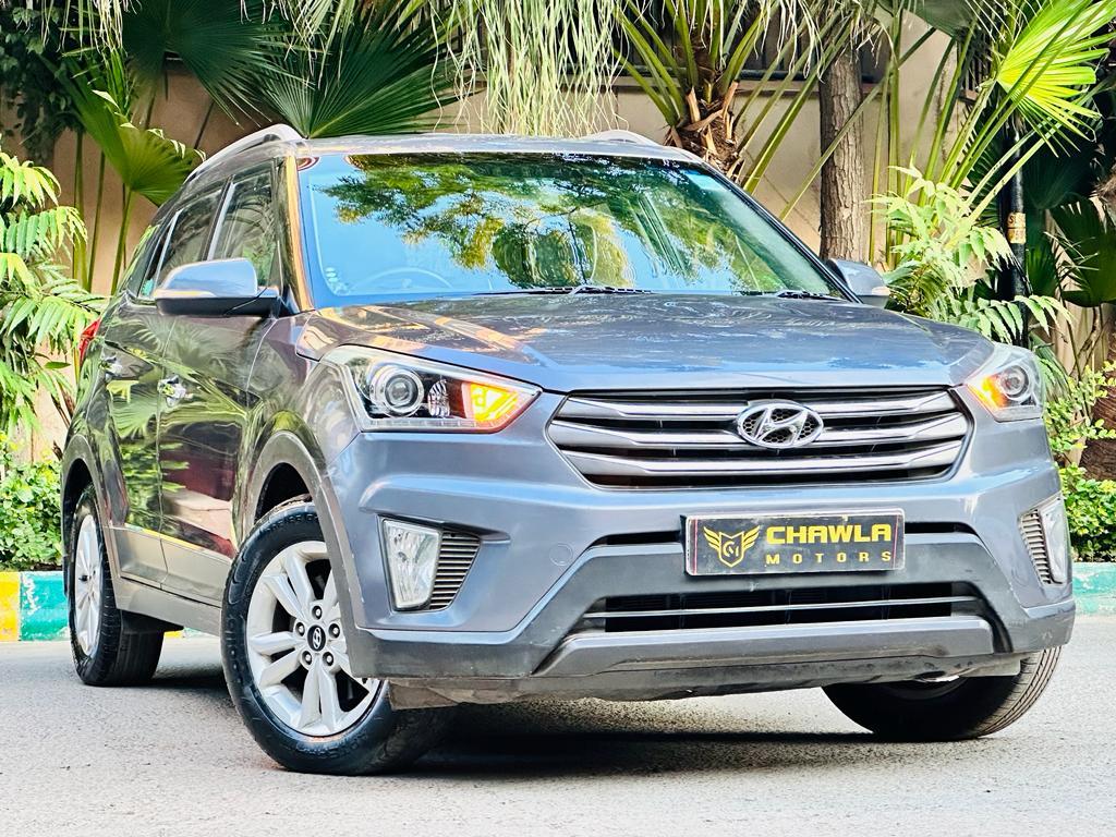 Hyundai Creta automatic SX diesel model 2015 running 75k DL number