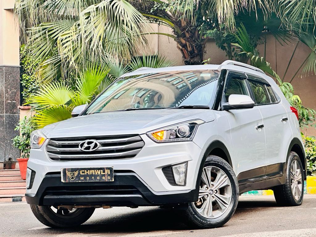 Hyundai Creta SX 1.6 diesel model 2015 running 73k DL number