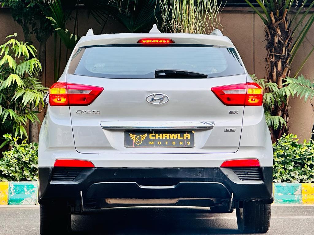 Hyundai Creta SX 1.6 diesel model 2015 running 73k DL number