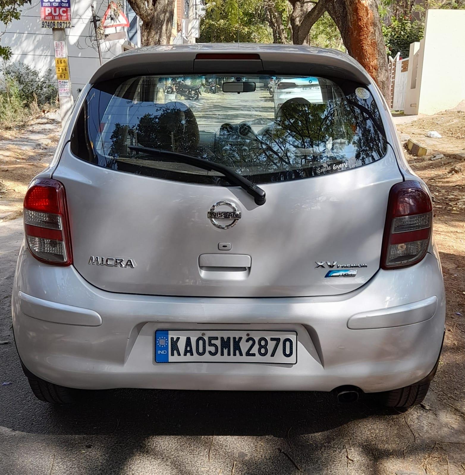 2011 Nissan Micra XV (Premium)(D), Push Button Start, Single Owner,  Comprehensive Insurance.