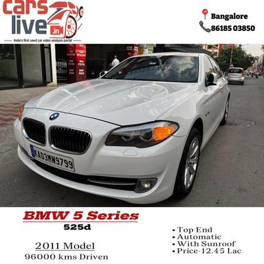 BMW 525D AT 2011 Diesel 3.0Ltr 5 Series