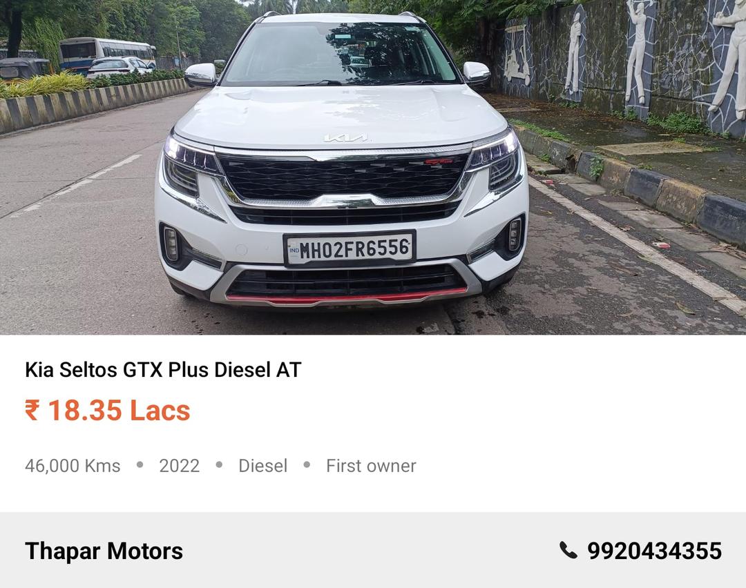 KIA SELTOS 2022 GTX PLUS AUTOMATIC DIESEL