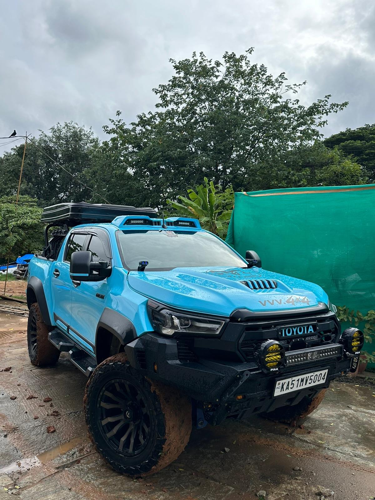 Toyota hilux completely modified