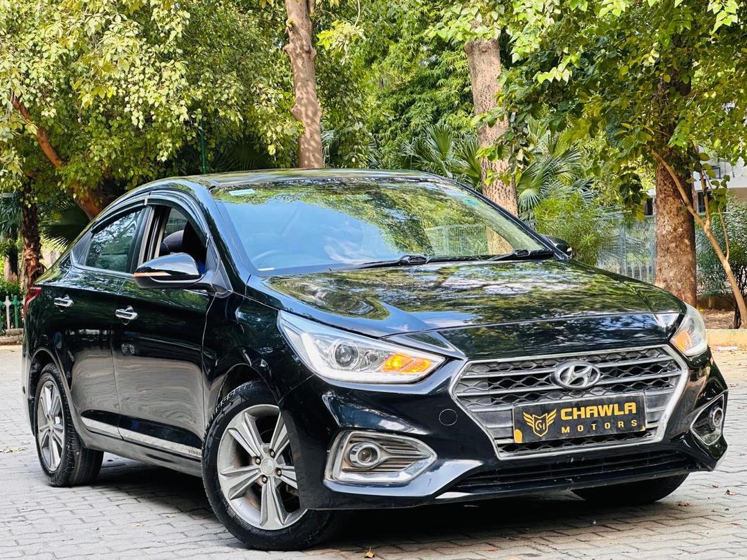 Hyundai Verna 1.6 SX model 2018 running 70k DL number