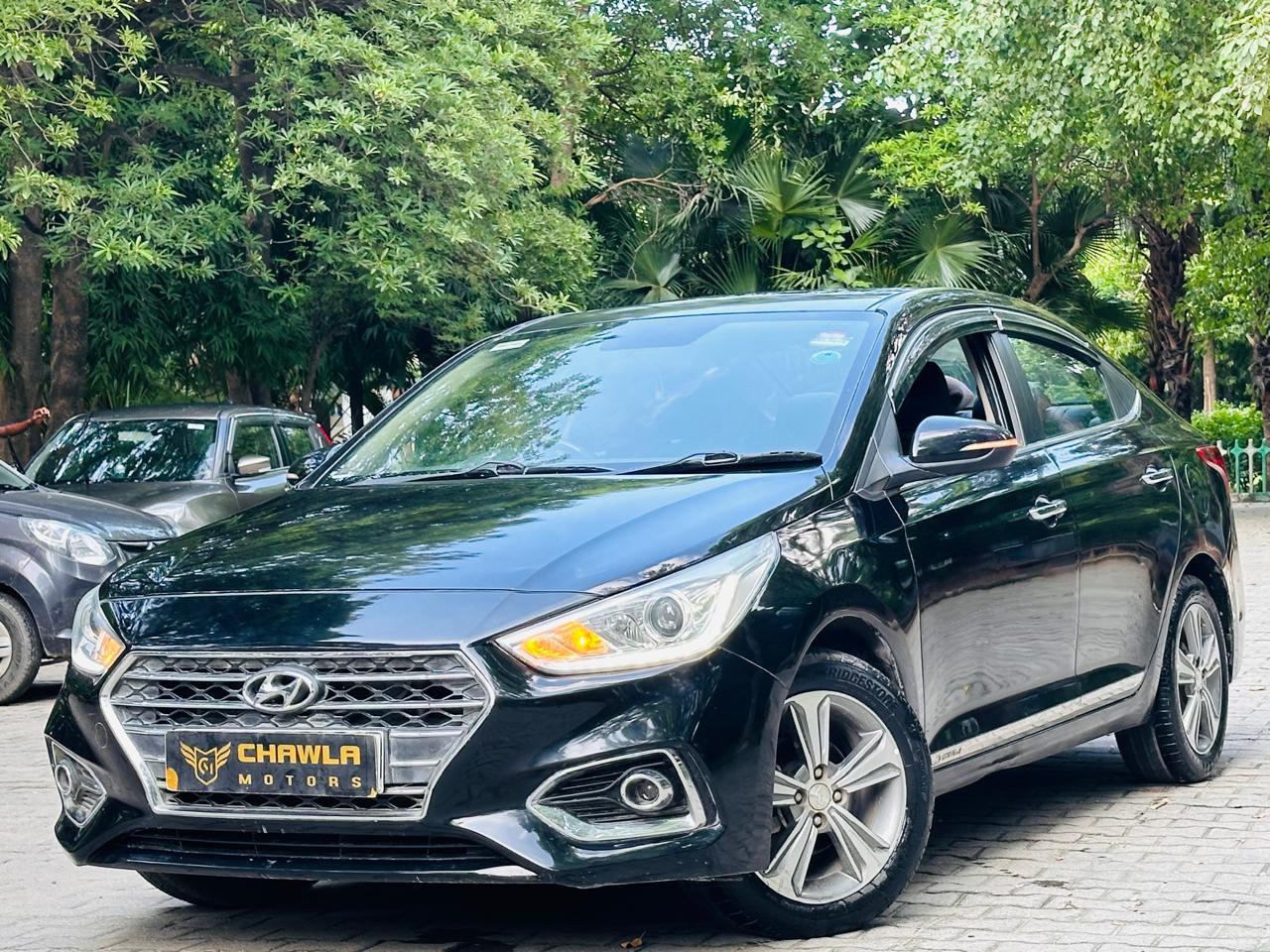 Hyundai Verna 1.6 SX model 2018 running 70k DL number