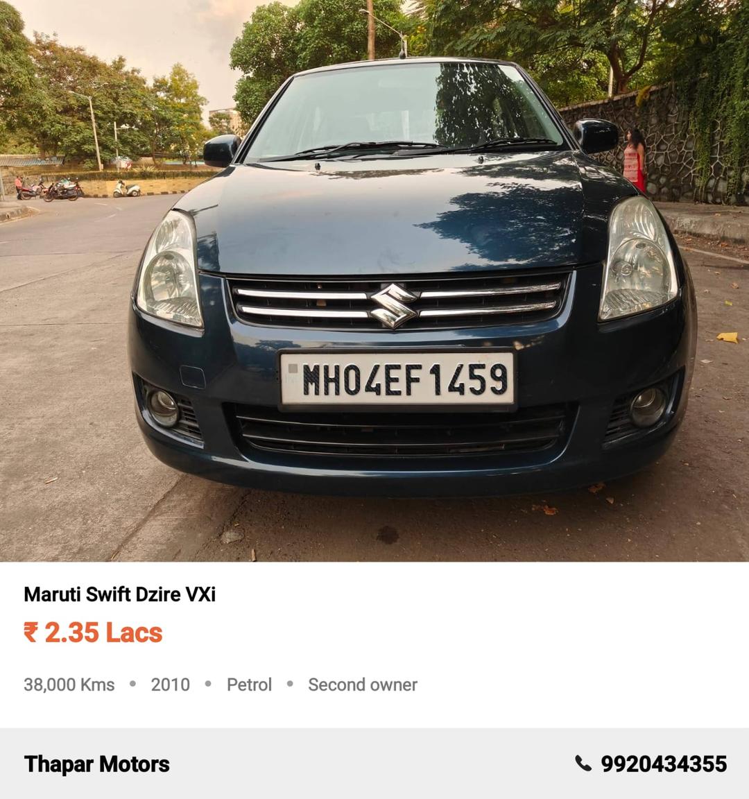 MARUTI DZIRE 2010 VXI MANUAL PETROL