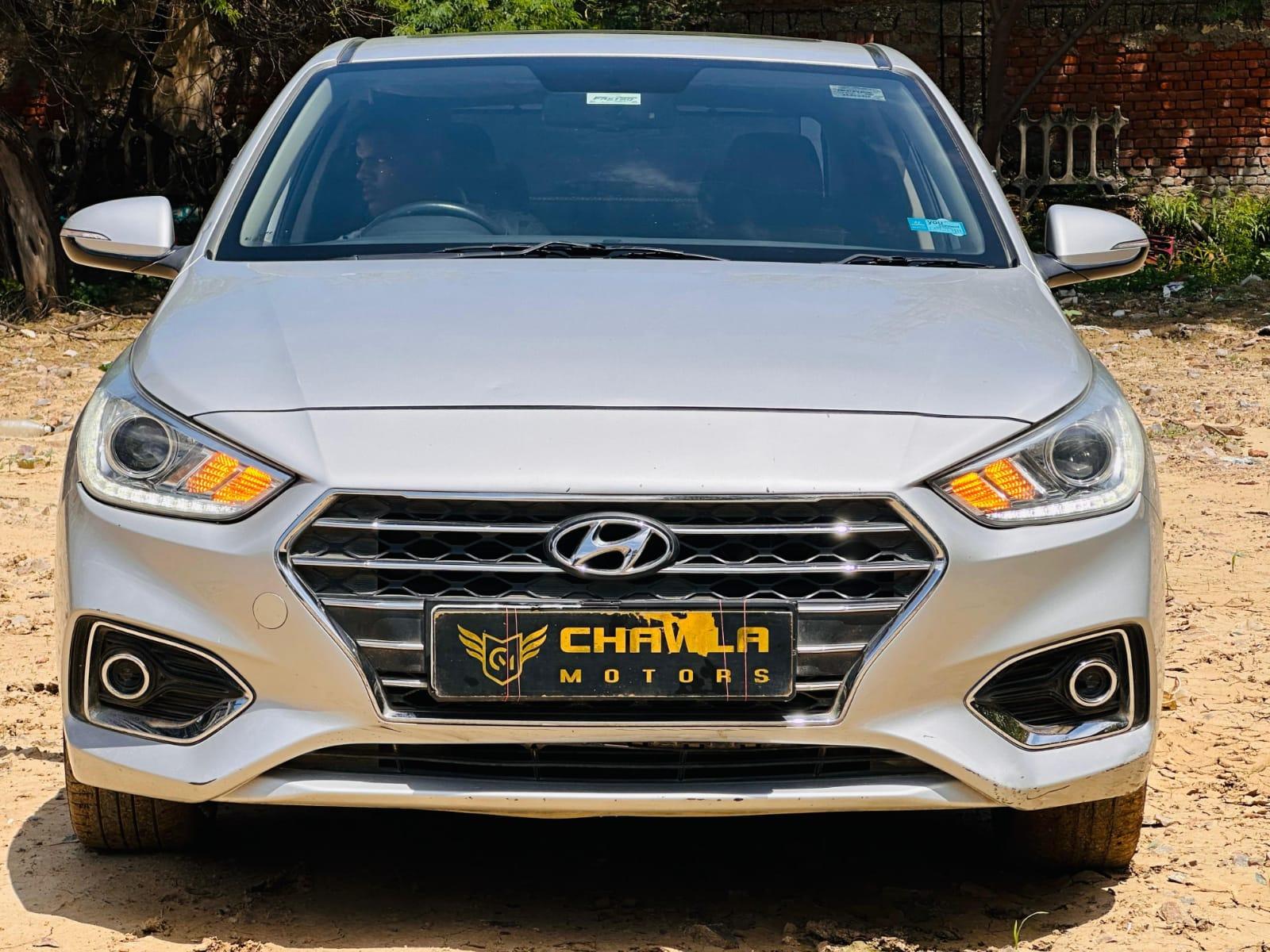 Hyundai Verna 1.6 SX+  petrol model 2019 running 64k HR number