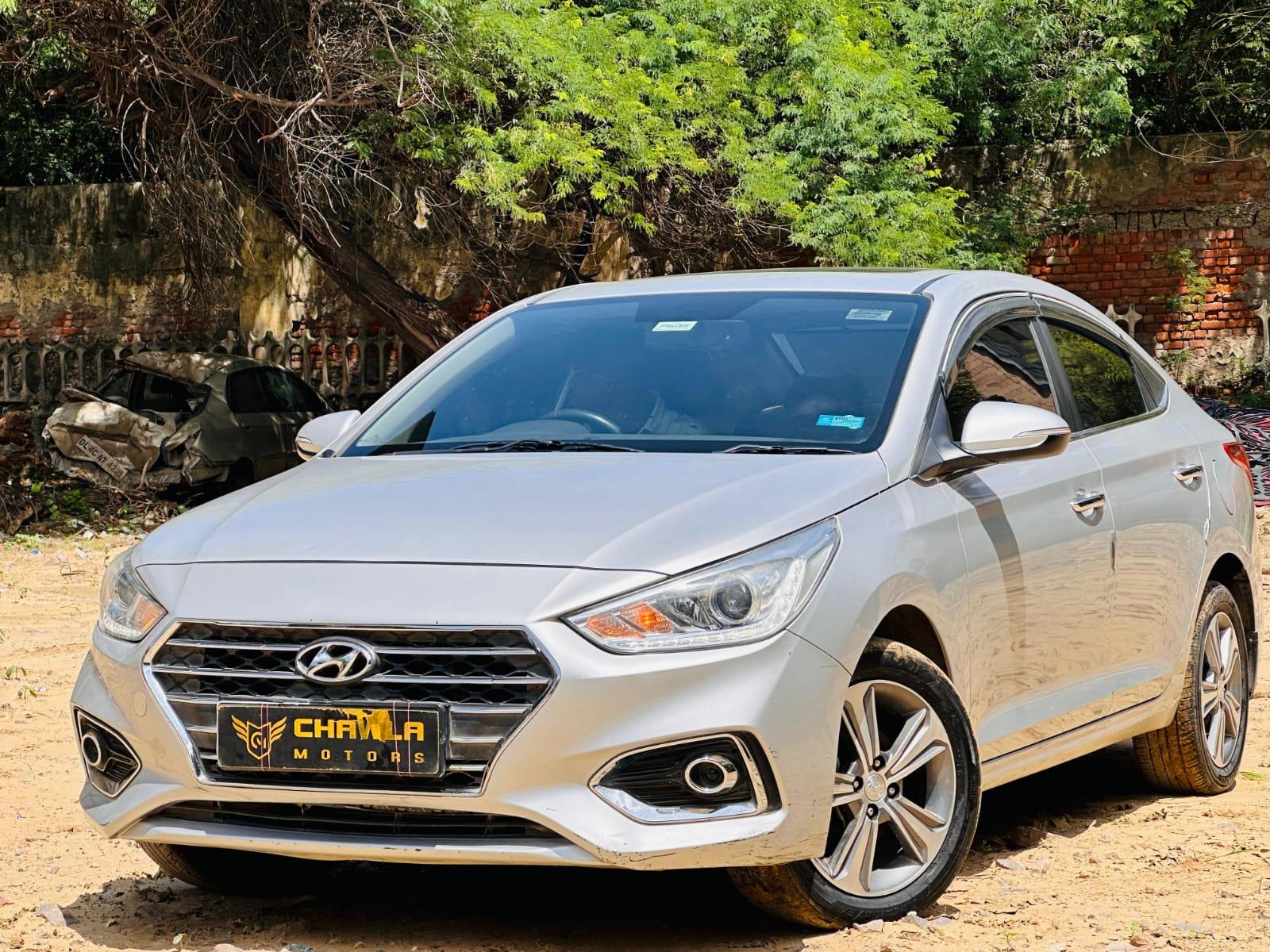 Hyundai Verna 1.6 SX+  petrol model 2019 running 64k HR number