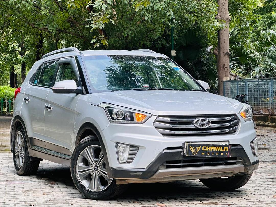 Hyundai creta 1.6 SX+ auto diesel model 2017 running 55k DL number