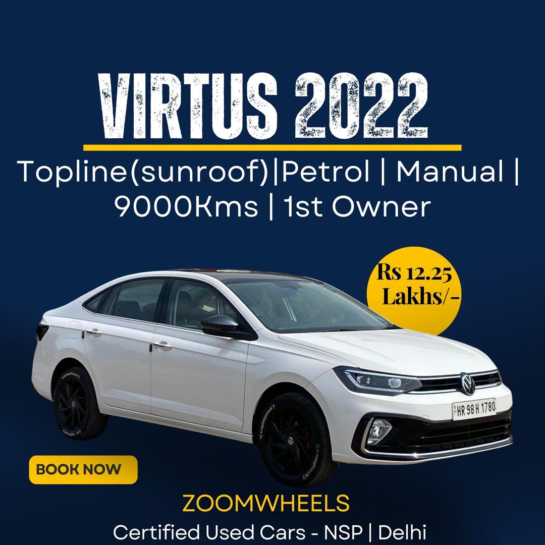 2022 Dec virtus top line sunroof