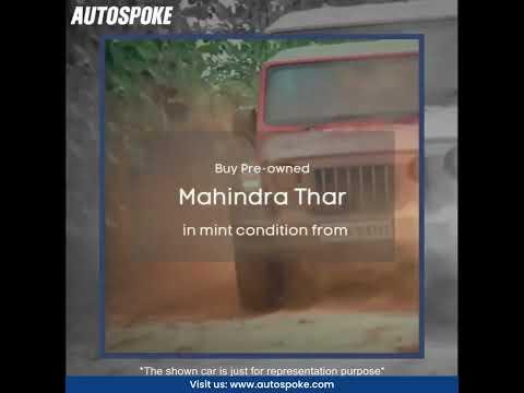 Thumbnail Get ready to explore the great outdoors with the Mahindra Thar | Autospoke | Mahindra Thar | Malad