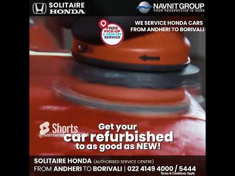 Thumbnail Get your Car refurbished to as good as News | Solitaire Honda | Andheri | Borivali