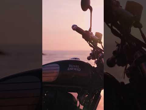 Thumbnail Golden Hour Rides by the ocean #Interceptor650 #BlackedOut | Royal Enfield