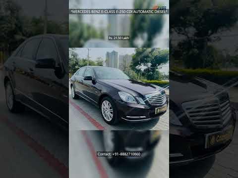 Thumbnail *MERCEDES BENZ E-CLASS E-250 CDI AUTOMATIC DIESEL* 2011 Model Bangalore