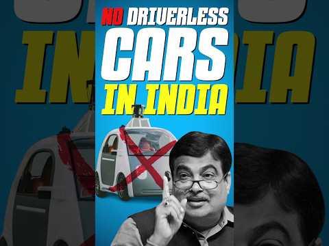 Thumbnail Nitin Gadkari Says No To Driverless Cars! 🚫 #shorts #tesla #teslaautopilot #ai #facts #hindi #cars24