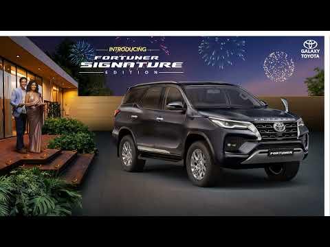 Thumbnail Unveiling the Fortuner Signature Edition: A New Level of Luxury