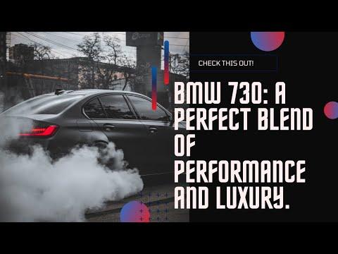 Thumbnail &quot;Tech Marvels and Comfort Beyond Compare: BMW 730 Exposed!&quot;