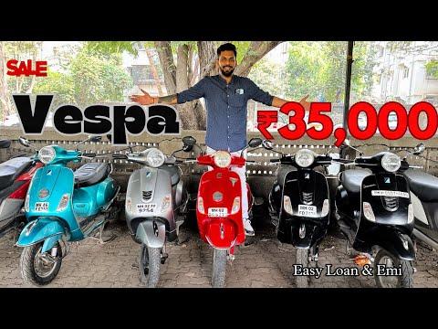 Thumbnail Vespa in 35000 at Rishi Bike Bazar| second hand vespa| #secondhandbikes #vespa