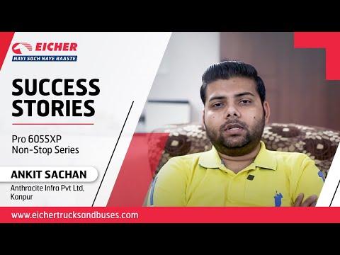 Thumbnail Success Stories: Ankit Sachan&#39;s Experience with Eicher Pro 6055 XP