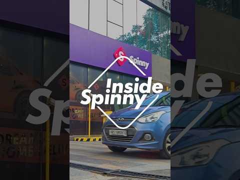 Thumbnail Inside Spinny | #vlog 1 | #shorts | #spinny