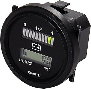 HonorMeet 12V/24V 36V 48V/72V Golf Cart Battery Meter