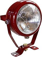 Work Light Red Plough Lamp with On Off Switch